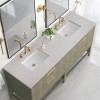 Emmeline 72" (Vanity Only Pricing) in Pebble Oak